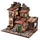 Village with fountain and staircase for 8-10 cm Neapolitan Nativity Scene of 18th century style, 50x50x40 cm s3