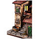 Village for nativity scene 8-10 cm Neapolitan 18th century style fountain houses steps windows 50x50x40 cm s2