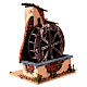 Watermill for 6 cm Neapolitan Nativity Scene, 20x15x10 cm s3