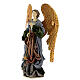Angel with trumpet in resin and fabric for Celebration nativity scene 30 cm s2