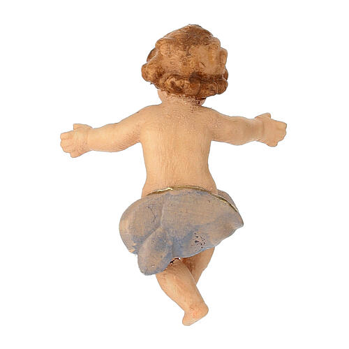 Jesuskind, Holz coloriert, für 12 cm Heimatland-Krippe, Grödner Kunsthandwerk 2
