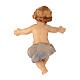 Gesù Bambino 12 cm legno colorato presepe Heimatland Val Gardena s2