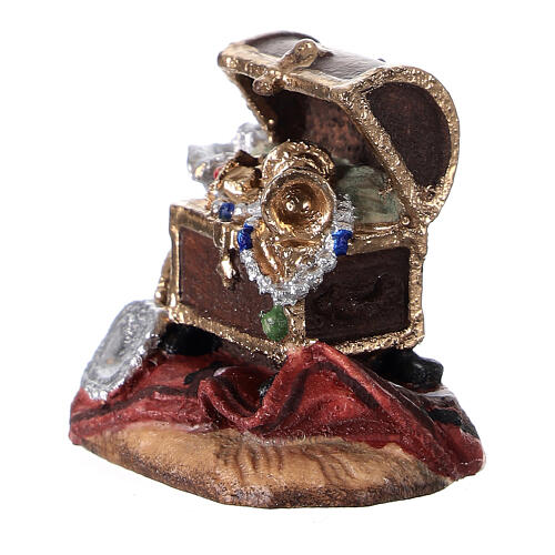 Dary Trzech Króli, szopka Heimatland 9,5 cm, Val Gardena 2