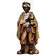 Moor Wise Man, Heimatland Nativity Scene of 12 cm, painted wood from Val Gardena s1