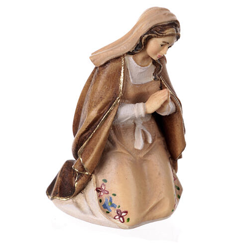 Sagrada Família madeira colorida presépio Heimatland 9,5 cm Val Gardena 3