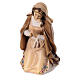 Holy Family set colored wood Heimatland nativity scene 9.5 cm Val Gardena s9