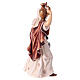 Woman with jug figurine Heimatland nativity scene 9.5 cm Val Gardena wood s3