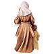 Woman with children figurine 12 cm made of painted wood Heimatland Val Gardena nativity scene s4