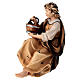 Pastorella alla fontana presepe legno Heimatland 12 cm Val Gardena s2