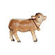 Wooden figurine of a calf for 9.5 cm Heimatland Nativity Scene, Val Gardena s1