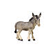 Wooden figurine of a donkey for 9.5 cm Heimatland Nativity Scene, Val Gardena s2