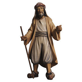 Vaquero madera pintada 9,5 cm belén Heimatland Val Gardena