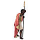Cammelliere 12 cm presepe legno dipinto Heimatland Val Gardena  s3