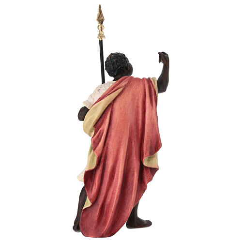 Cameleiro para presépio de 12 cm de madeira pintada Heimatland Val Gardena 4