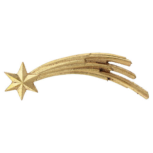 Kometstern, Holz coloriert, für 9,5 cm Heimatland-Krippe, Grödner Kunsthandwerk 1