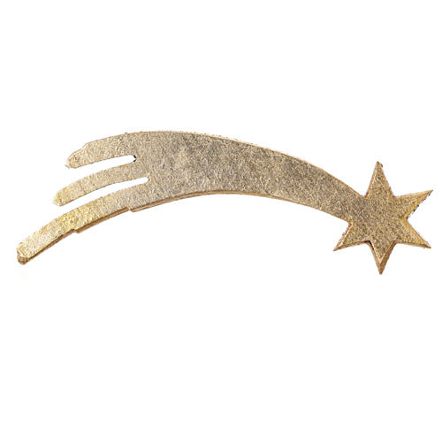 Gwiazda betlejemska, drewno malowane, do szopki 12 cm Heimatland Val Gardena 3