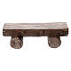 Bench for shepherds for 9.5 cm Heimatland Nativity Scene of painted wood, Val Gardena s1