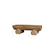 Sheperds' bench for Heimatland painted wood nativity scene 12 cm Val Gardena s2