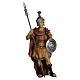 Roman soldier, painted wooden figurine for 12 cm Heimatland Nativity Scene, Val Gardena s1