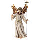 Angelo annunciatore 12 cm presepe legno dipinto Heimatland Val Gardena s1