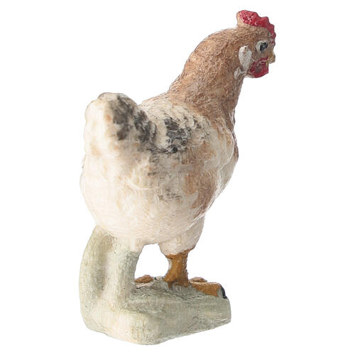 Kura, figurka do szopki Heimatland 9,5 cm, drewno malowane Val Gardena 3
