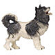 Chien 12 cm figurine crèche Heimatland bois peint Val Gardena s1