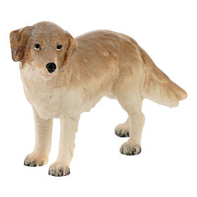 Chien berger 12 cm figurine crèche Heimatland bois peint Val Gardena