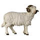 Ram, head to the right, for painted wood Heimatland Nativity Scene with 12 cm characters, Val Gardena s1