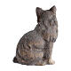 Gatto 9,5 cm presepe legno dipinto Heimatland Val Gardena  s4