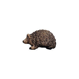 Hedgehog for 9.5 cm painted wood Heimatland Nativity Scene of Val Gardena