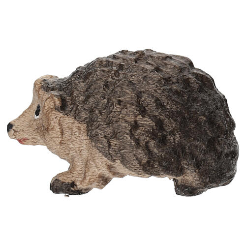 Igel, Holz coloriert, für 12 cm Heimatland-Krippe, Grödner Kunsthandwerk 4