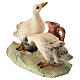 Patos con jarra belén Heimatland 9,5 cm madera pintada Val Gardena s2