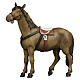 Cavalo para presépio Heimatland do Val Gardena com figuras de 9,5 cm de madeira pintada s1
