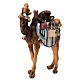 Camel standing with luggage 9.5 cm painted wood nativity Heimatland Val Gardena s2