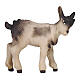 Goat figure 9.5 cm painted wood Heimatland Val Gardena nativity scene s1