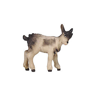 Kid goat for Val Gardena Heimatland Nativity Scene with painted wood figurines of 12 cm 1