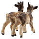 Gruppo caprette legno dipinto presepe 9,5 cm Heimatland Val Gardena s3