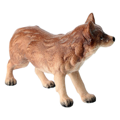 Fuchs, Holz coloriert, für 12 cm Heimatland-Krippe, Grödner Kunsthandwerk 3