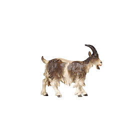 Capra testa alta presepe legno dipinto 12 cm Heimatland Val Gardena