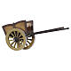 Cart of painted wood for 9.5 cm Heimatland Nativity Scene of Val Gardena s1