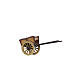 Carretto 12 cm presepe Heimatland legno dipinto Val Gardena s1