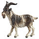 Billy goat statue Heimatland nativity scene 9.5 cm painted wood Val Gardena s1