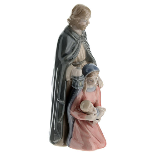 Mała figurka z porcelany, Święta Rodzina, 9 cm 3