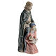 Miniature porcelain Nativity Holy Family 9 cm s3