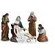 Set Morte Gesù 4 pz presepe pasquale 13 cm s1