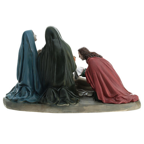 Compianto sul Cristo Presepe Pasquale 13 cm 10x20x10 cm 5