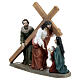 Gesù scena presepe pasquale samaritano Veronica 15 cm s3