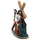 Samaritan Veronica Wipes Jesus Face Easter nativity 15 cm s5