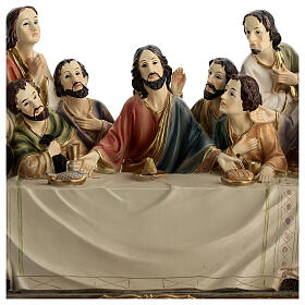Last Supper scene for Easter Creche, 20x40x15 cm