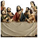 Easter nativity statue Last Supper 20x40x15 cm s2